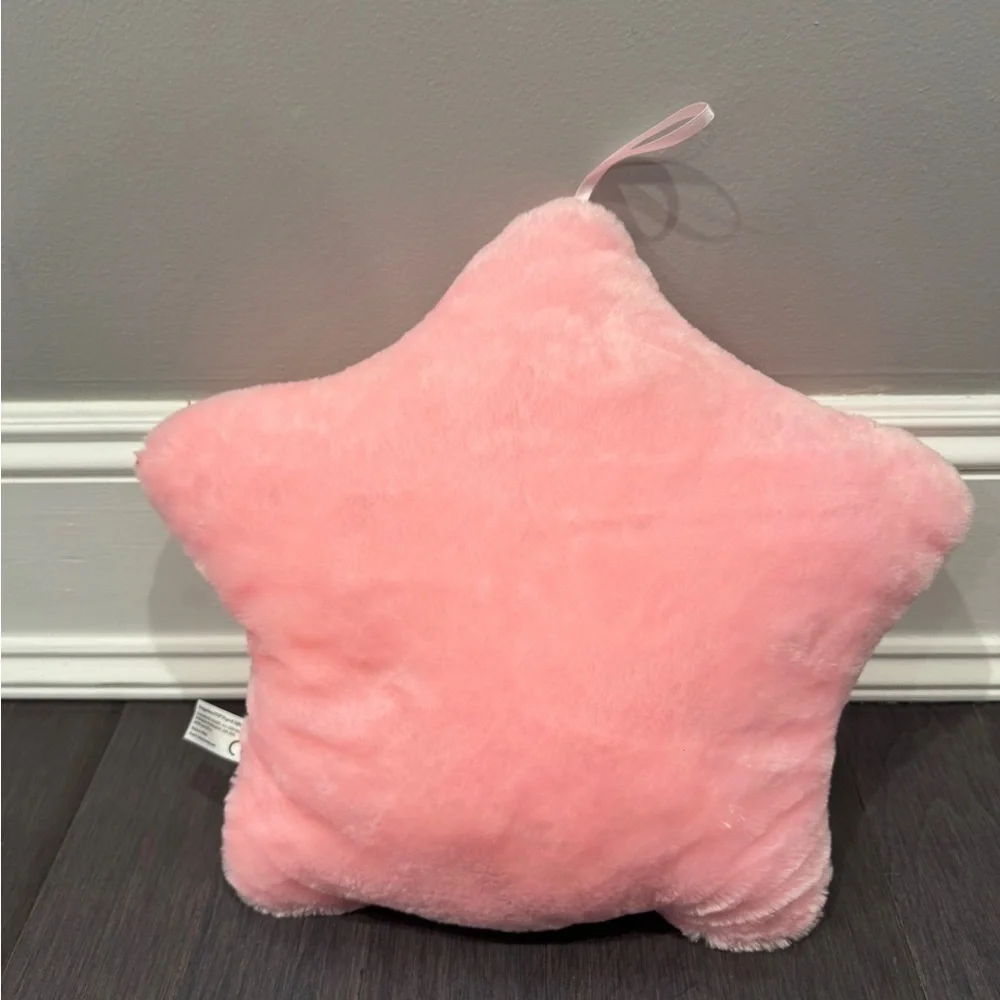 NWT We Will Smiling Pink Star Electronic  Light-Up Plush Toy Stuffed Animal Girl